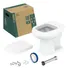 Kit Vaso Sanitário Celite Convencional City   Acessórios De