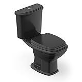 Kit Vaso Sanitário Com Caixa Acoplada E Assento Soft Close Fit Plus Celite Cor Preto