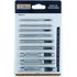 Kit Vazador Furador 2,5 A 10mm 9 Peças Starfer