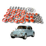 Kit Vedação Capa Tucho Radiador Volante Motor Fusca Kombi