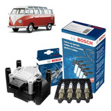 Kit Vela Cabo Bobina Kombi 1 4 8v Ea111 2008 2009 Flex Bosch