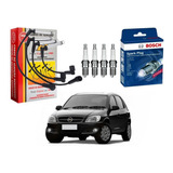 Kit Vela Cabo Bosch Celta 1 0 Flex 2006 A 2012