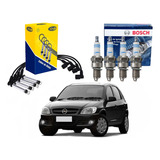 Kit Vela Cabo Marelli Celta 1 0 Flex 2006 A 2012