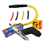 Kit Vela Iridium Ngk Cabo Ibooster Honda Pop 110 Biz 125