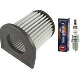 Kit Vela Ngk Iridium Filtro Ar Esportivo Twister 250 01 08