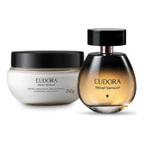 Kit Velvet Sensual Desodorante Colônia E Creme Hidratante Corporal Eudora Presente Feminino