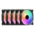 Kit Ventoinha Tgt Mirage, 5x120mm, Led Rgb, Tgt-mrg120-rgb5 Led Rgb
