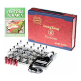 Kit Ventosa Dong Yang 19 Copos Livro Ventosaterapia