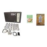 Kit Ventosa Para Acupuntura Bk 24 Copos C Livro Brinde