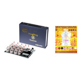 Kit Ventosas Dong Yang C 17 Copos grátis Mapa Ventosaterapia