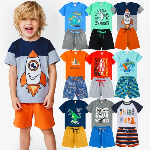 Kit Verao Menino 12