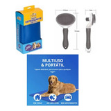 Kit Verão Pet   Tapete Gelado   Escova Rasqueadeira Pêlos