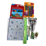 Kit Verde Escolar Infantil C 10 Itens