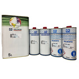 Kit Verniz D800 Ppg Galão Verniz Com Catalisador Diluente