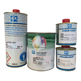 Kit Verniz Fosco D8115 Ppg verniz Catalisador Diluente 