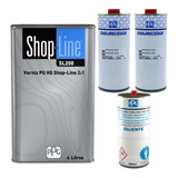 Kit Verniz Hs Ppg Shop Line 7 Litros
