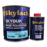 Kit Verniz Pu 5000 Automotivo 5x1 Skylack C cat 900ml