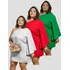 Kit Vestido Feminino Curto Mula Manca Plus Size Blogueira