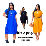 Kit Vestido Plus Size