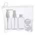 Kit Viagem 6 Peças Frascos  shamp perf cond creme Ou Outros  Cor Branco