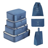 Kit Viagem Organizador De Mala Bolsas Necessaire Roupas