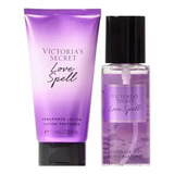 Kit Victoria s Secret Love Spell 75ml Creme Body Splash