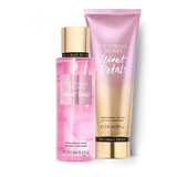 Kit Victoria's Secret Velvet Petals Creme Body Splh Promoção