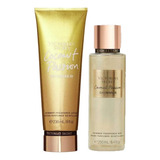 Kit Victorias Secret Coconut Passion Shimmer Creme Splash