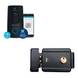 Kit Video Porteiro Wi fi Elsys Fechadura Elétrica