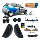 Kit Vidro De Elétrico Ford Ka Modulo Conforto Trava Alarme