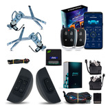 Kit Vidro Elétrico Celta 2 Portas Trava Positron 2008