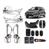 Kit Vidro Eletrico Corsa Novo Hatch Joy Maxx 4 Pts Completo