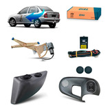 Kit Vidro Eletrico Corsa Super 4 Portas Dianteiro 1996 Cinza
