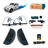 Kit Vidro Eletrico Fusca Vidro Inteiro Sensorizado E Trava