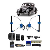 Kit Vidro Eletrico Fusca Vidro Inteiro Sensorizado E Trava