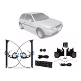 Kit Vidro Elétrico Gol Bola G2 2p Trava Eletrica Tragial