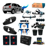 Kit Vidro Eletrico Gol G3 4 Portas Completo Trava Alarme