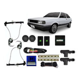 Kit Vidro Eletrico Gol Quadrado Parati Com Modulo E Trava