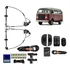 Kit Vidro Eletrico Kombi 2 Pts Sensorizado + Trava Eletrica