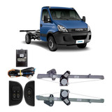 Kit Vidro Eletrico Maquina Botao Iveco Daily 2007 Diante