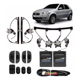 Kit Vidro Eletrico Palio G1 G2 G3 G4 4 Portas Completo