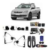 Kit Vidro Eletrico Saveiro G5 Trend + Trava Original Alarme