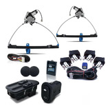 Kit Vidro Eletrico Trava Novo Fiesta 4p Diant Apos2002 Int