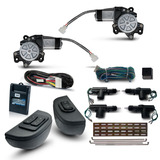 Kit Vidro Eletrico Trava Vw Amarok Dianteiro Inteligente