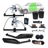 Kit Vidro Elétrico Uno 2 Portas Trava Alarme 2008
