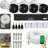 Kit Vigilância Intelbras 4 Câmeras Infra Multi Hd Dvr 4 Ch