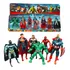 Kit Vingadores 7 Bonecos Articulados Super Heróis Avengers