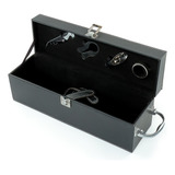 Kit Vinho 4 Peças Com Suporte Para Garrafa 3493 Envio Full