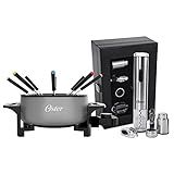 Kit Vinho E Panela Elétrica De Fondue Oster Cinza 127V