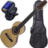 Kit Viola Caipira Acústica Com Capa Afinador Rv151 Rozini